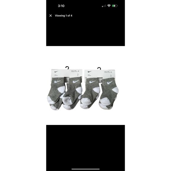 Nike baby 12 Pairs Lightweight Ankle Socks Size 6-12 months NWT - Picture 5 of 5